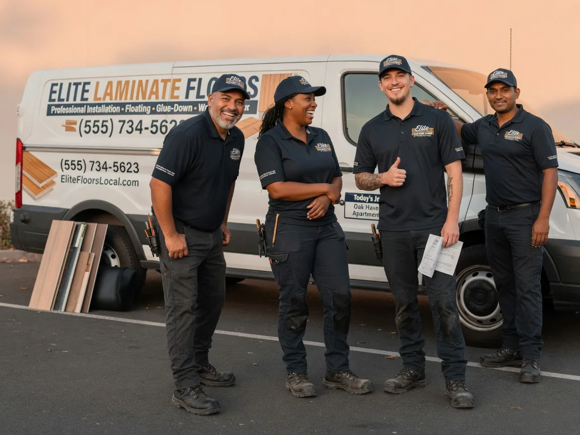 Laminate flooring installation company in Glendive, MT